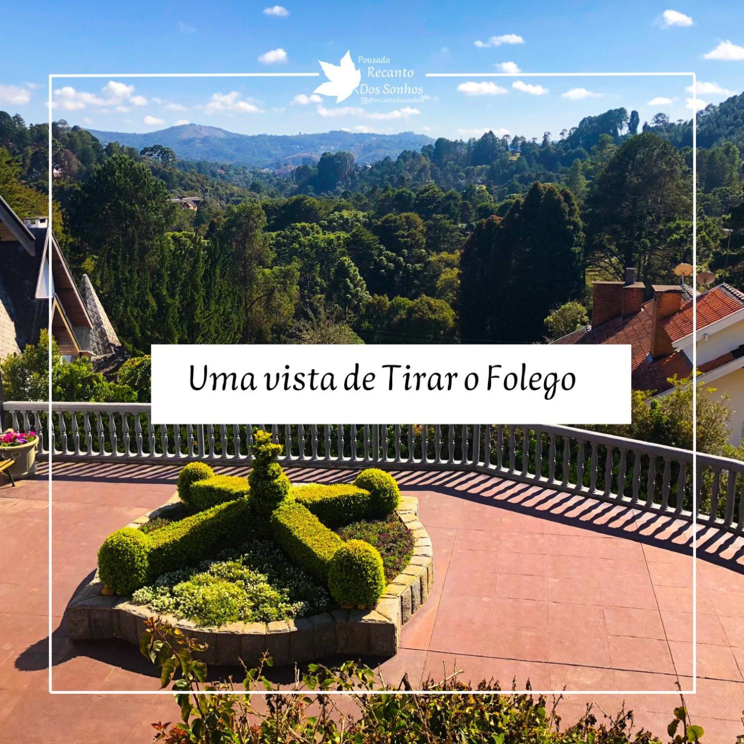 Campos do Jordão Pousada Recanto Dos Sonhos מראה חיצוני תמונה